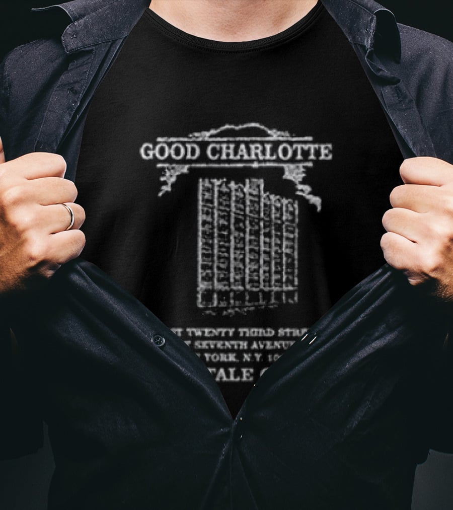 Good Charlotte Fairytale Of New York Holiday Song T-Shirt