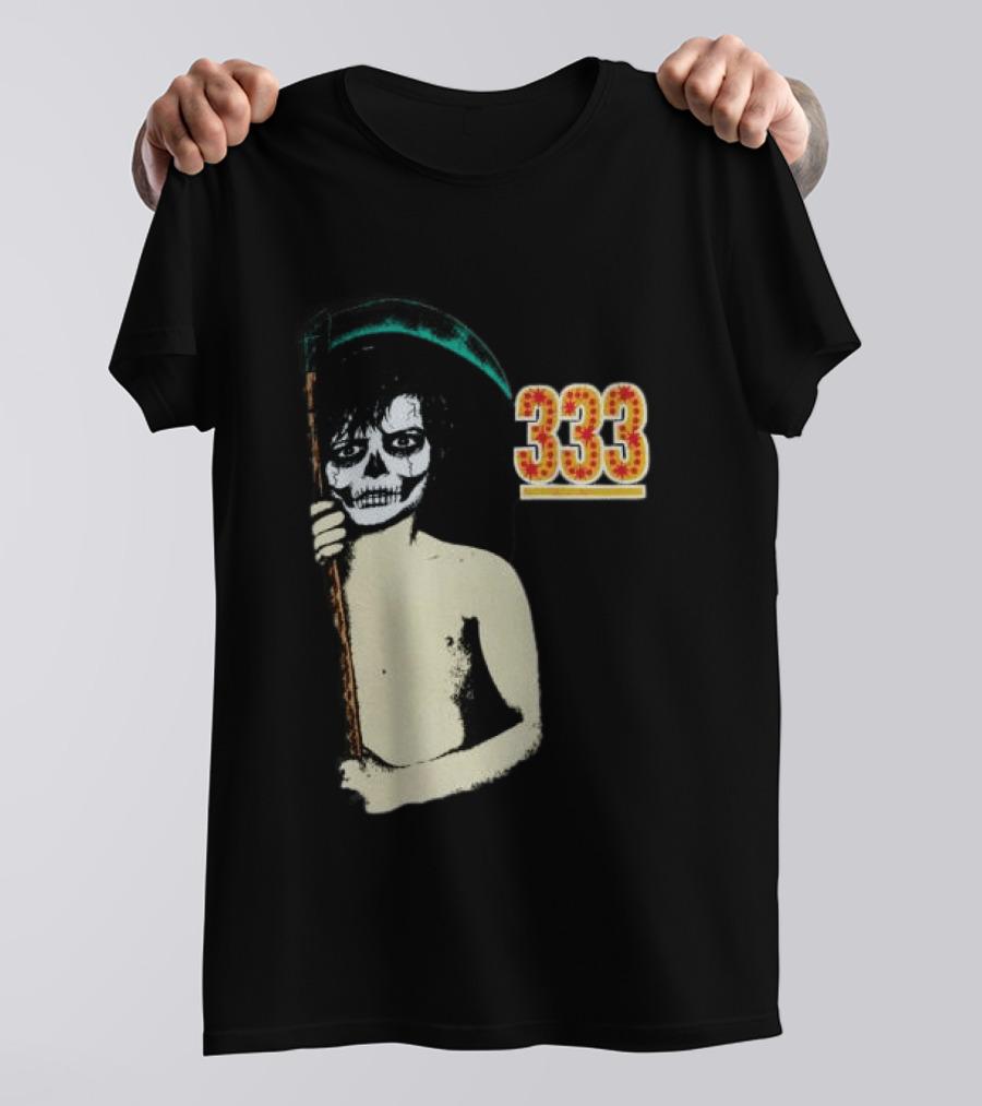 Half Evil Store 333 Skull Child T-Shirt