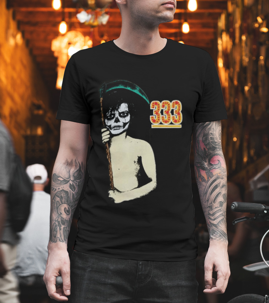 Half Evil Store 333 Skull Child T-Shirt