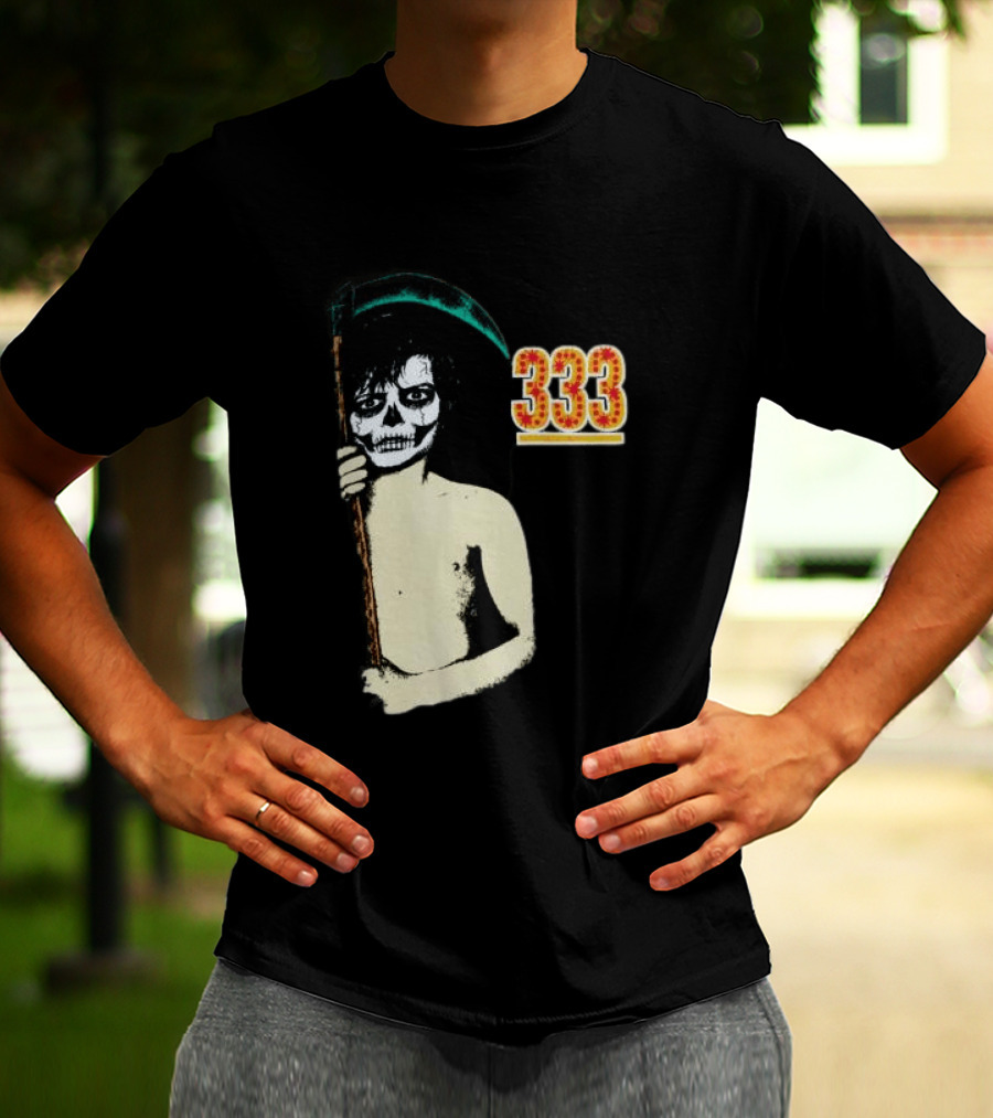 Half Evil Store 333 Skull Child T-Shirt