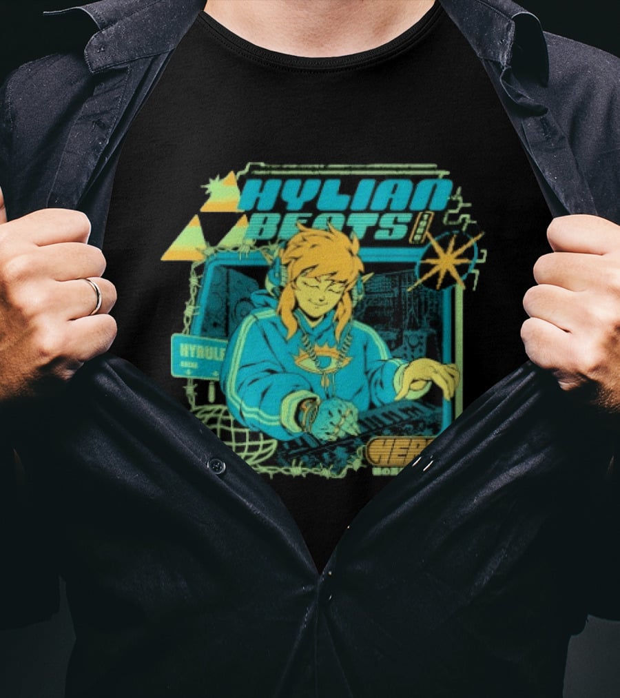 Heroic Hylian Beats Hyrule Arena Worldwide T-Shirt