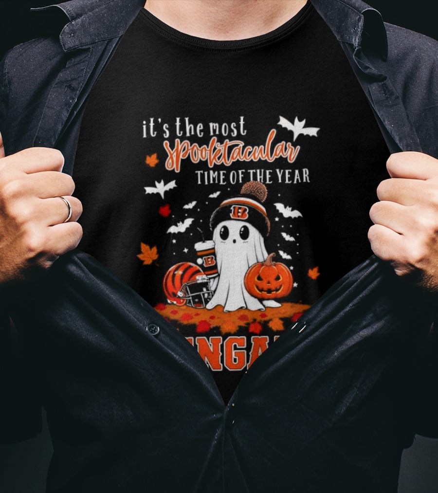 It's The Most Spooktacular Time Of The Year Bengals Halloween T-Shirt