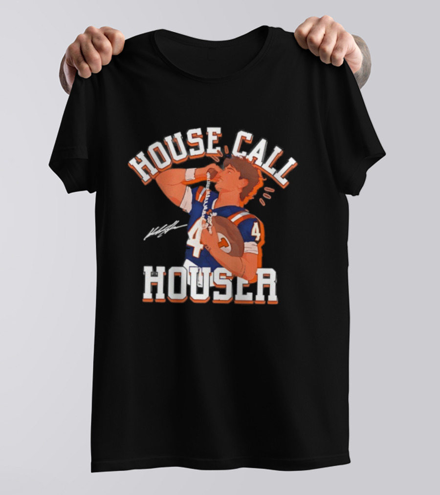 House Call Houser Illinois Fighting Illini Football T-Shirt