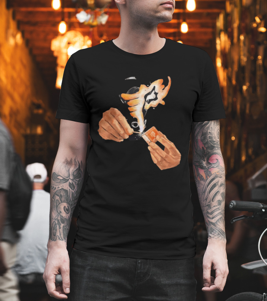 Strike And Ignite Phoenix Flare With Mystic Match Ignition T-Shirt