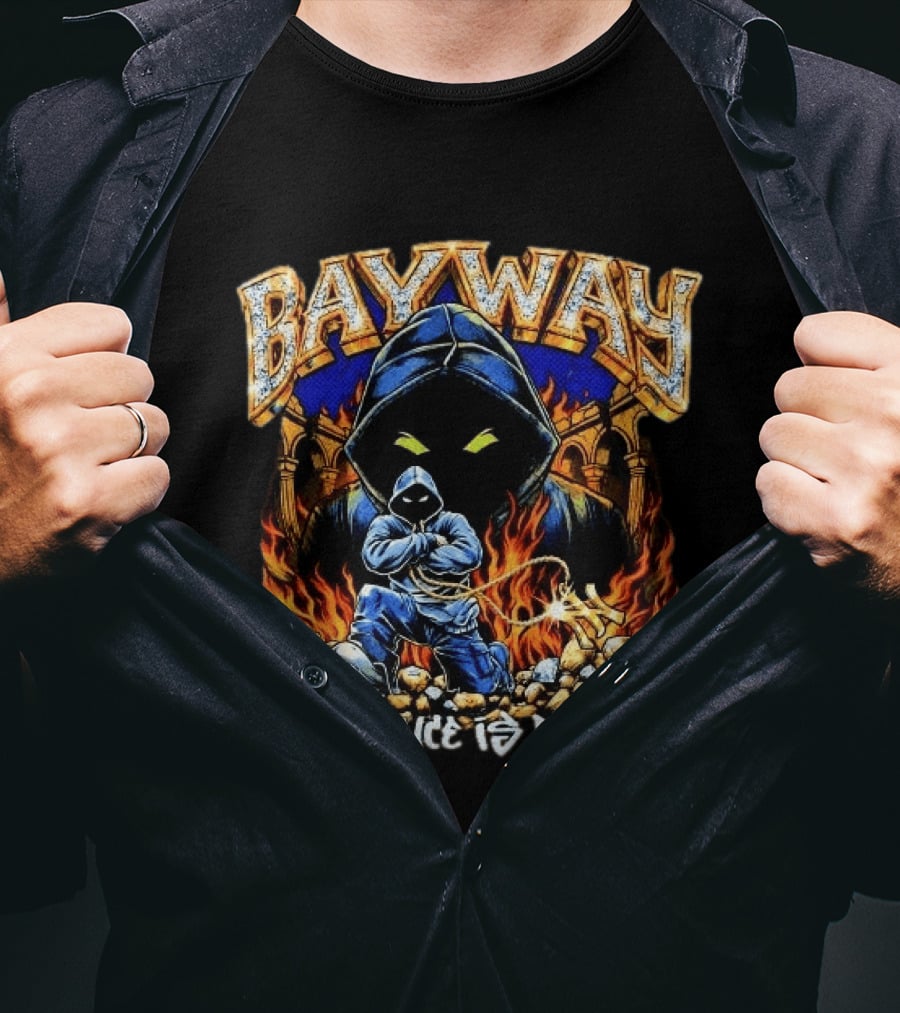 Bayway The Ignorance Is Bliss Tour 2026 And Flames T-Shirt