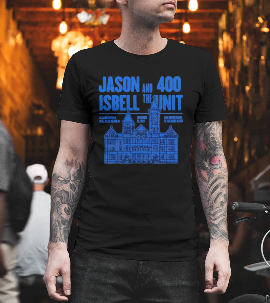 Jason Isbell And The 400 Unit Auburn Alabama Event At Gogue Center September 25 2026 T-Shirt