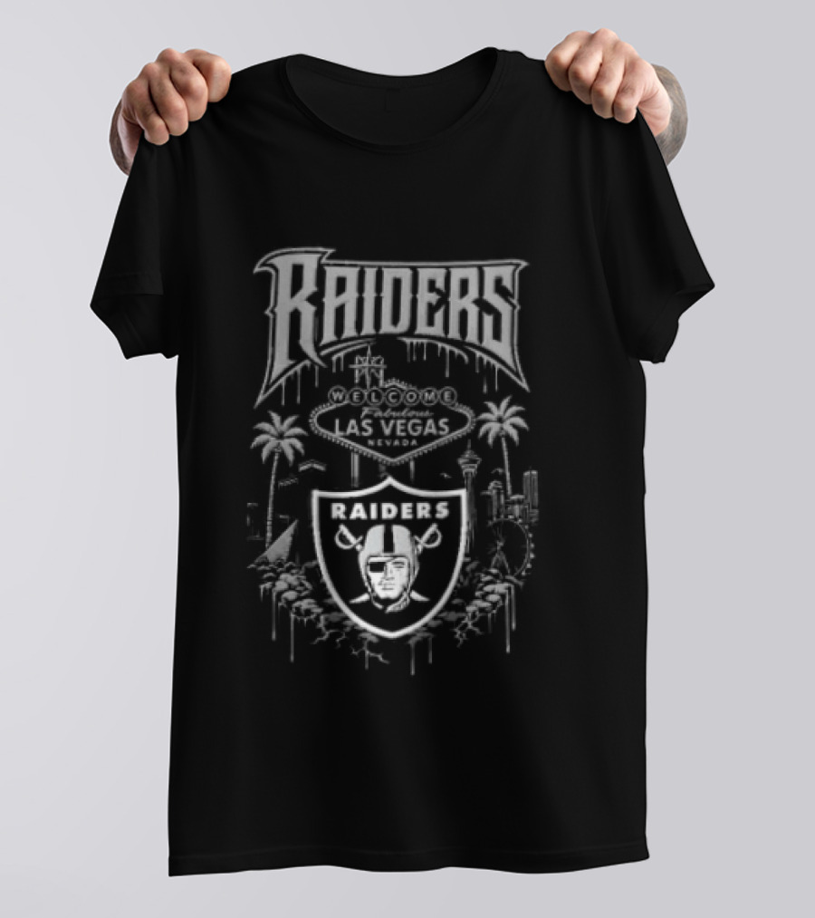 Raiders Welcome To Fabulous Las Vegas Nevada Football T-Shirt