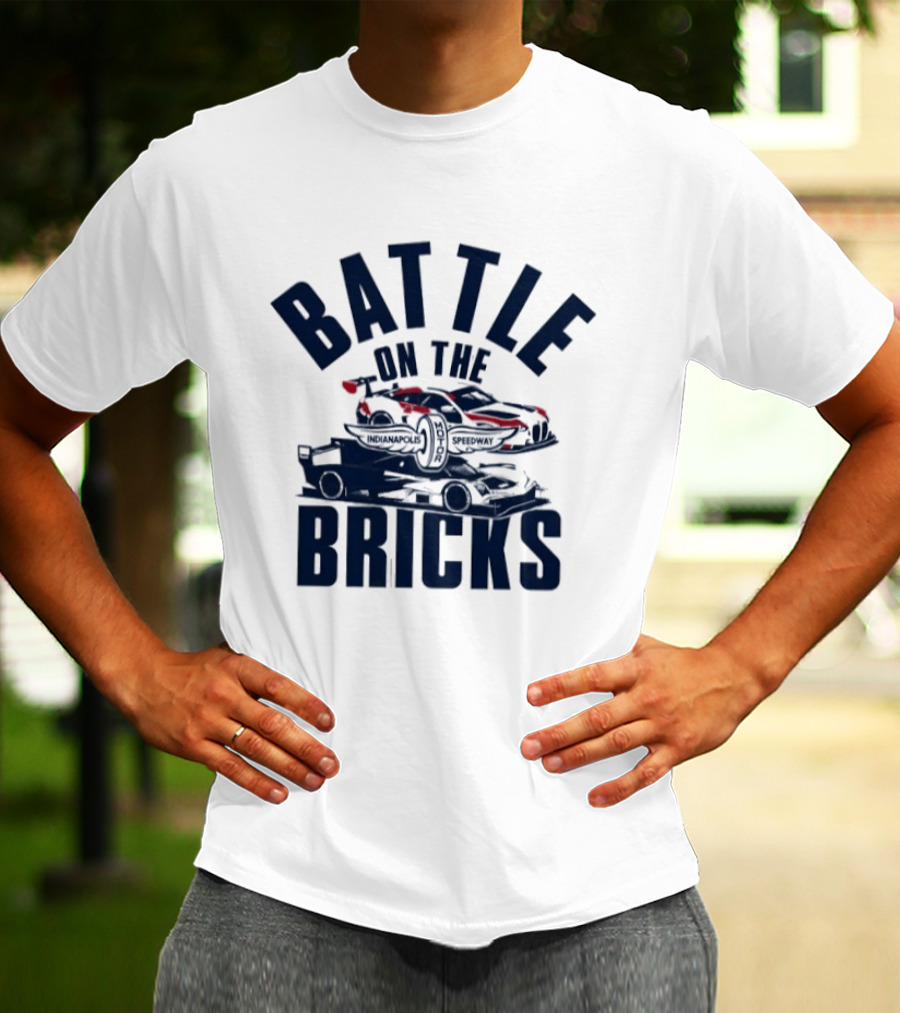 2026 Indianapolis Motor Speedway Battle On The Bricks Racing Event T-Shirt