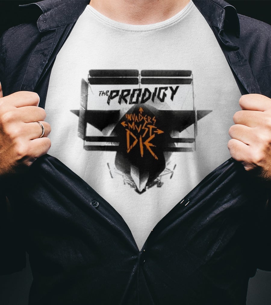 The Prodigy Invaders Must Die Album Cover T-Shirt