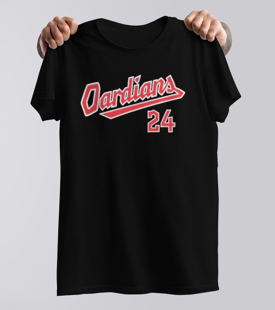 OAR Of A Revolution Oardians 24 Cleveland Guardians T-Shirt