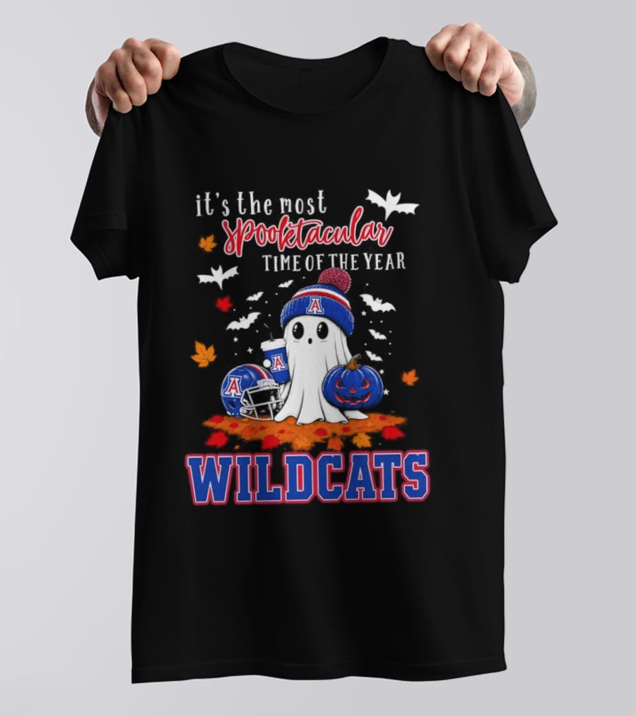 It's The Most Spooktacular Time Of The Year Arizona Wildcats Halloween T-Shirt