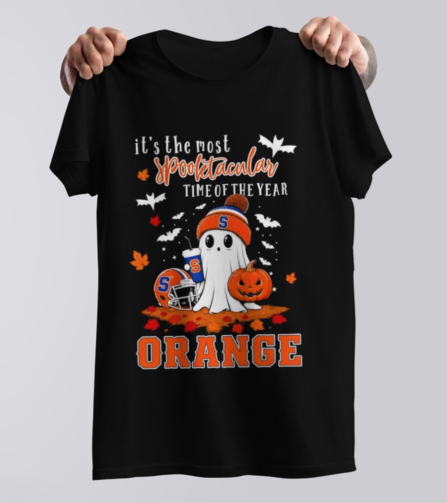 It's The Most Spooktacular Time Of The Year Syracuse Orange Halloween T-Shirt