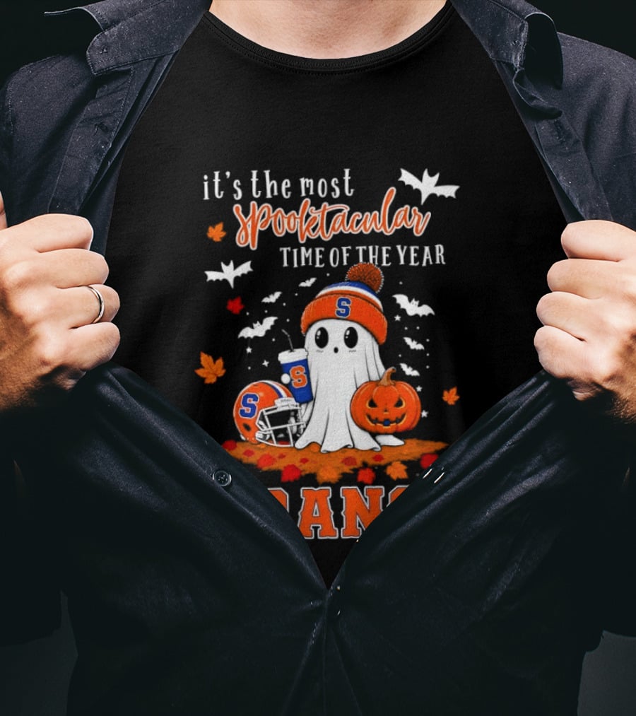 It's The Most Spooktacular Time Of The Year Syracuse Orange Halloween T-Shirt