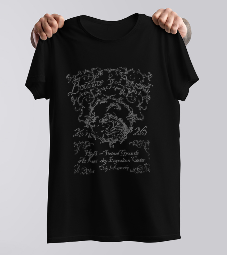 Bourbon And Beyond Festival 2026 Kentucky Expo Center September 24 27 Fillygree Lineup T-Shirt