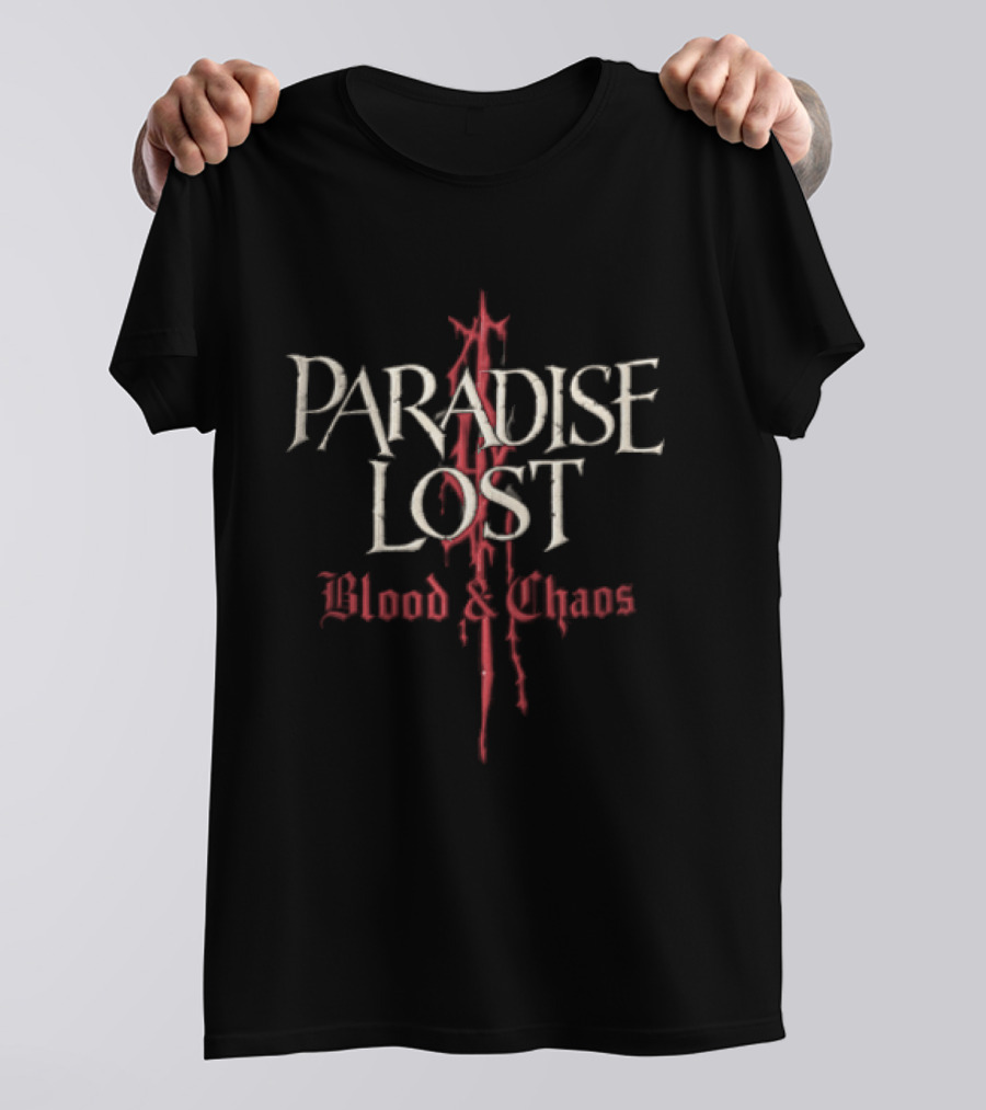 Paradise Lost Blood And Chaos Band Merchandising T-Shirt