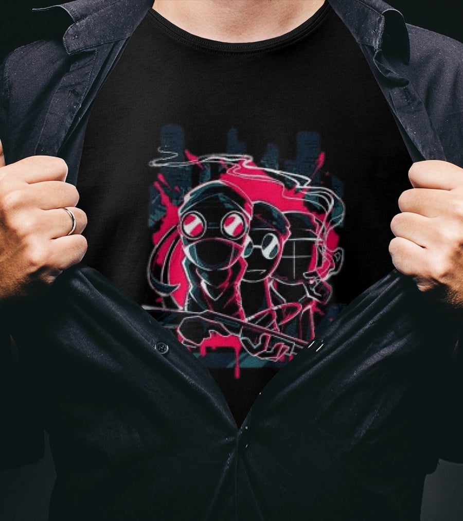 Madness Combat Sharkrobot Store Madness Lineup Iconic Characters T-Shirt