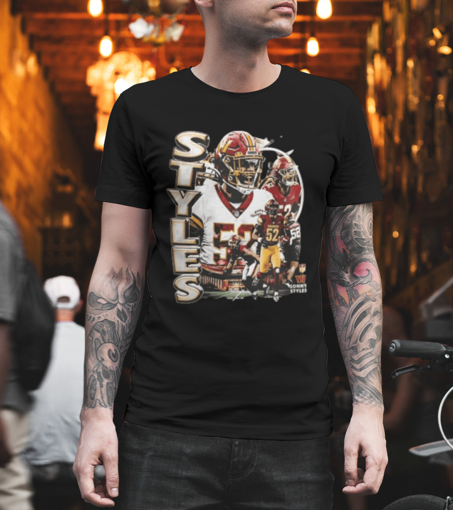 Sonny Styles Washington Commanders Football 52 Game Changer T-Shirt
