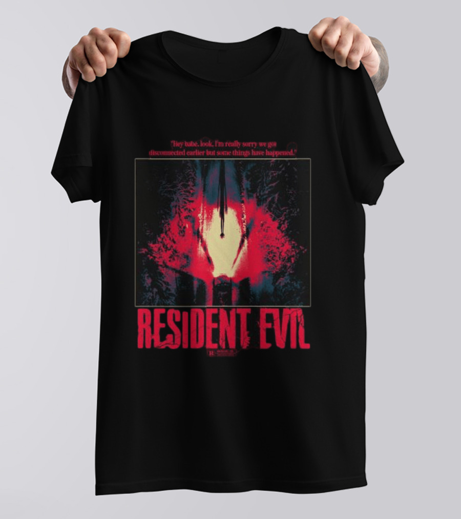 Resident Evil Studio House Designs Store Re Headlights T-Shirt