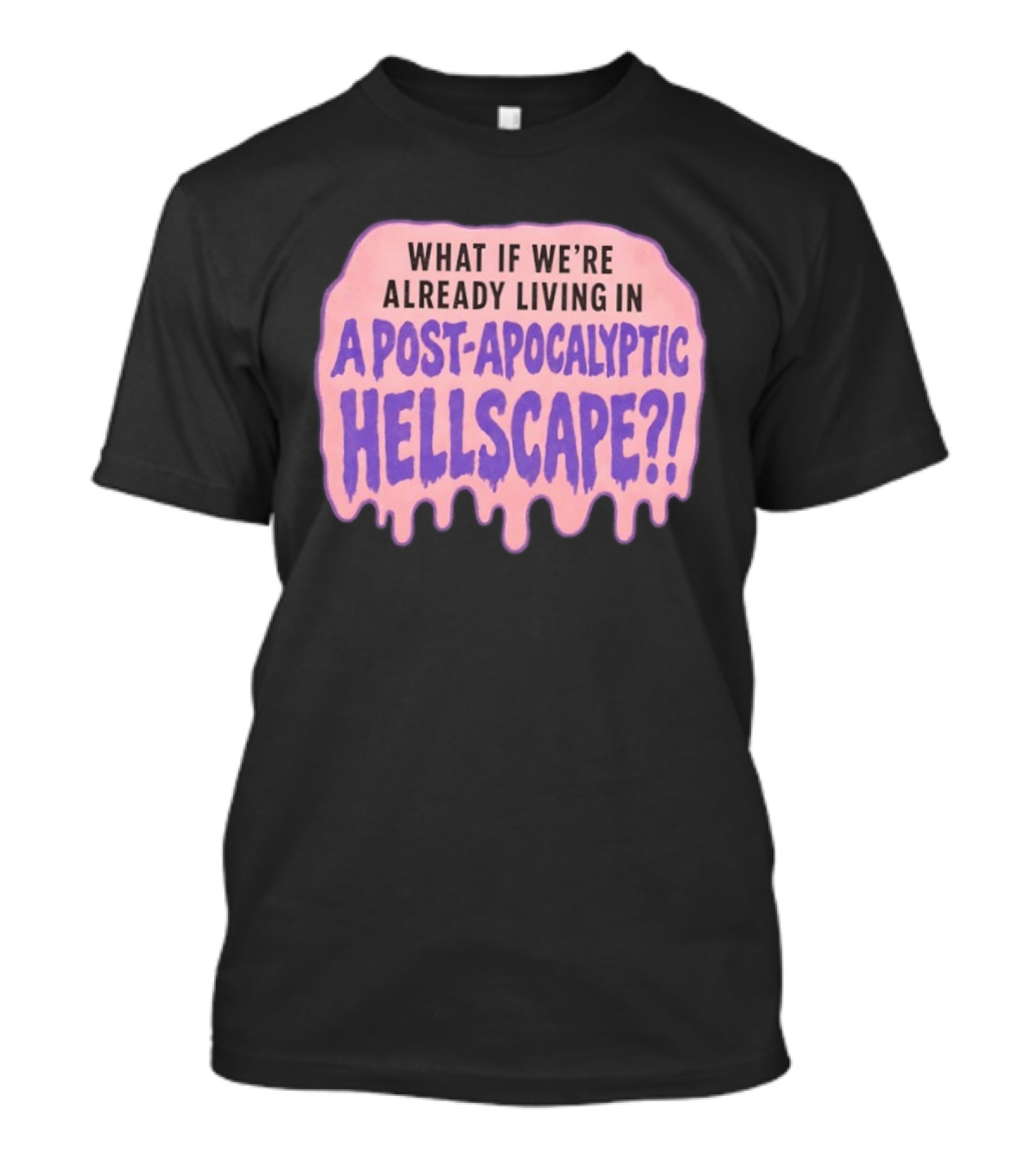 What If We're Already Living In A Post Apocalyptic Hellscape T-Shirt