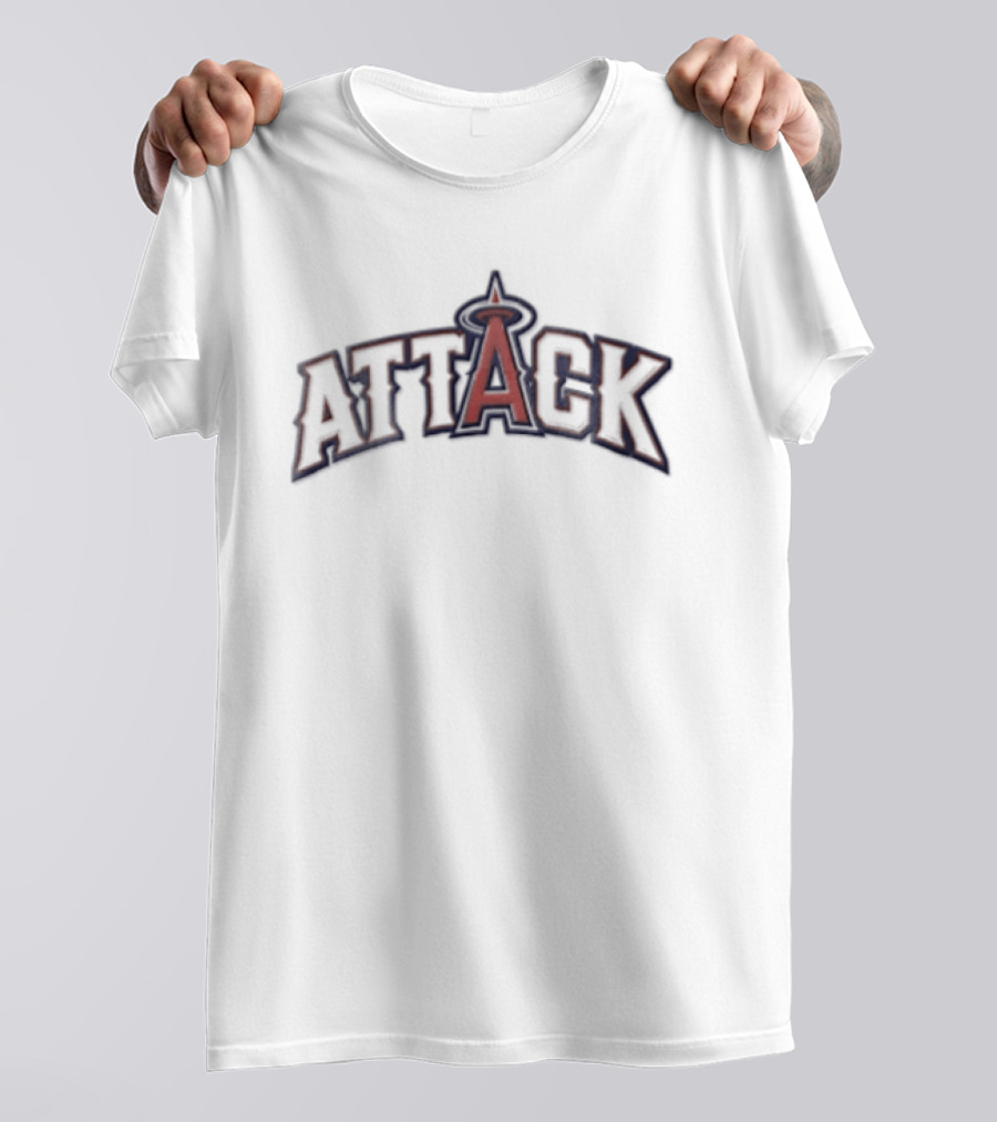 Los Angeles Angels Attack Baseball Team T-Shirt