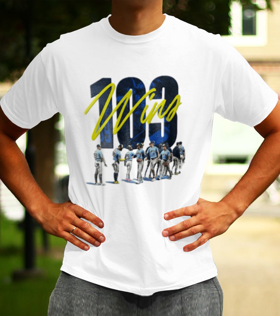 Milwaukee Brewers 103 Wins Players Celebration T-Shirt