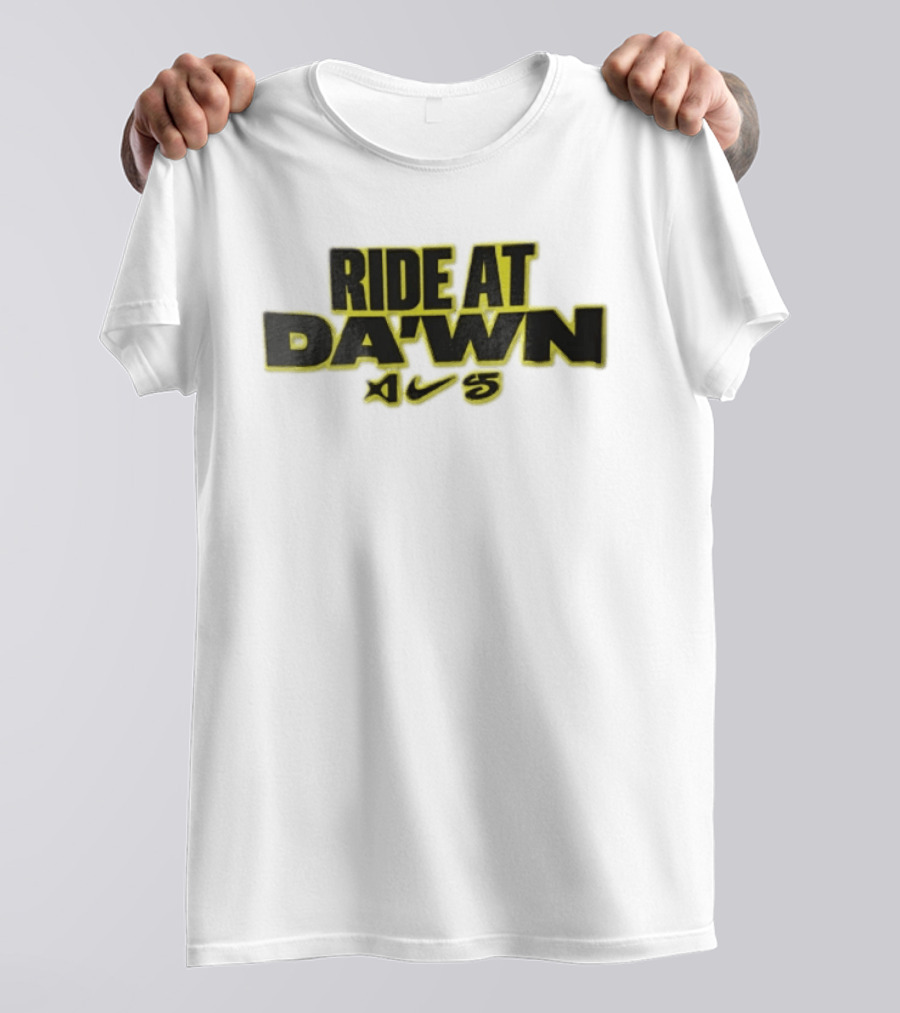 Ride At Dawn Nike Air 5 Sneaker Collaboration T-Shirt
