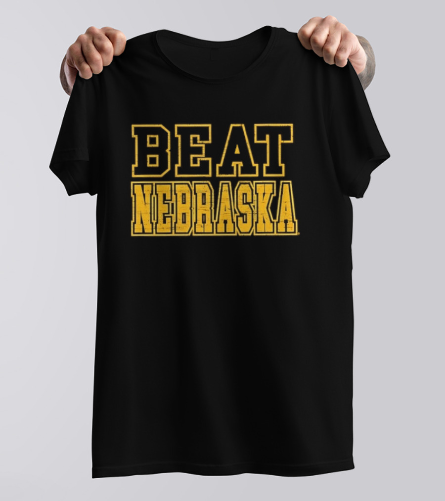 Iowa Hawkeyes Beat Nebraska NCAA 2026 Rivalry Game T-Shirt