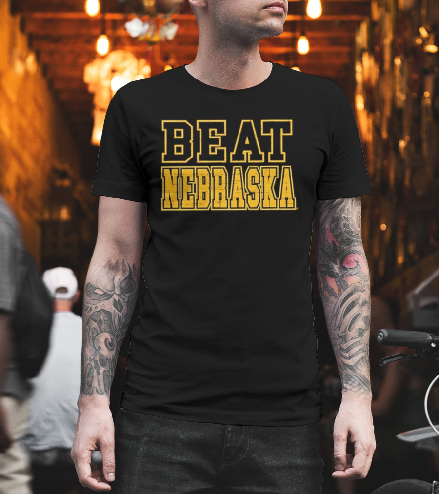 Iowa Hawkeyes Beat Nebraska NCAA 2026 Rivalry Game T-Shirt