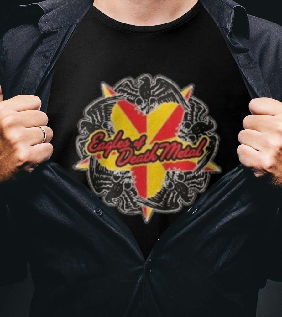Eagles Of Death Metal 20 Years Death By Sexy Tour Starburst T-Shirt