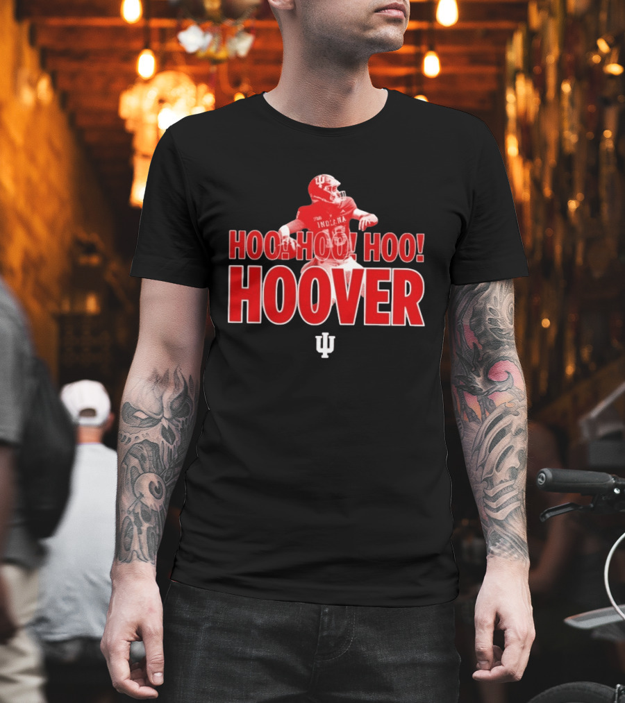 Indiana Hoosiers Hoo Hoo Hoo Hoover Football Fan T-Shirt