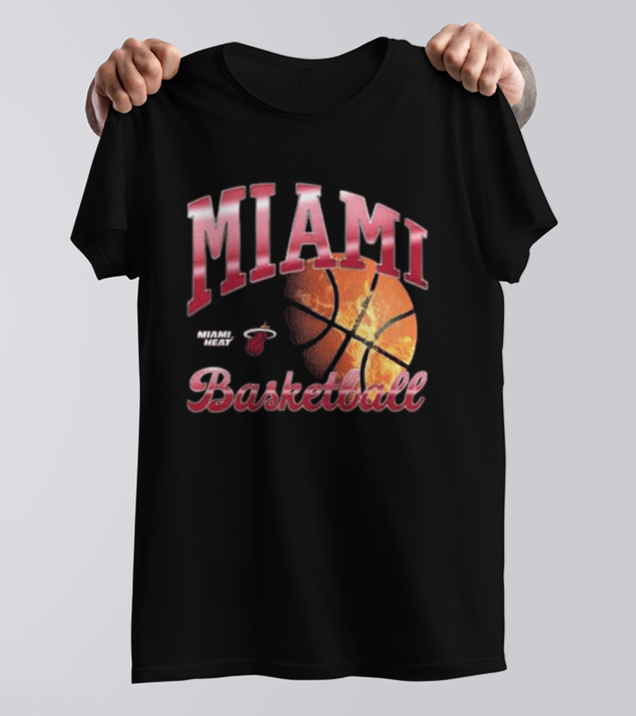 Miami Heat Basketball Court Culture X Hype & Vice Tank T-Shirt