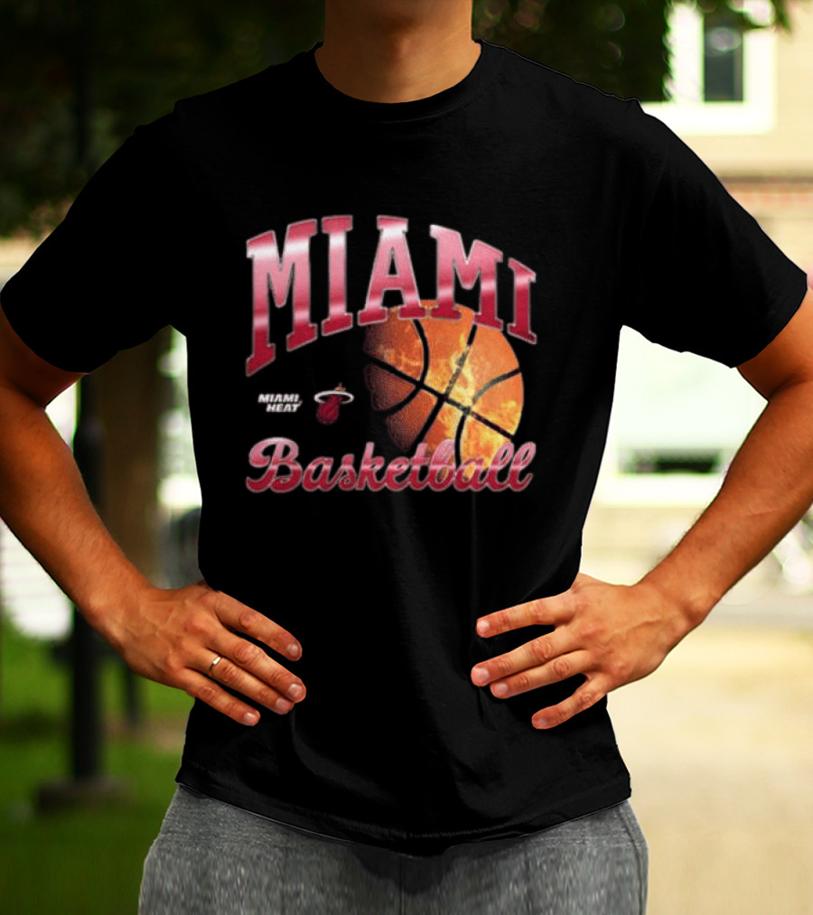 Miami Heat Basketball Court Culture X Hype & Vice Tank T-Shirt