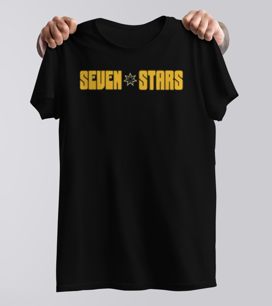 Seven Stars Piggyback Bears We Shine Brighter Together T-Shirt