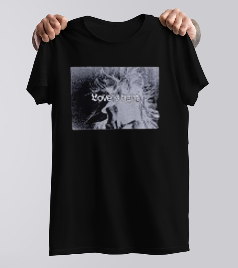 Shapel Lacey Love Is Hard Faded T-Shirt