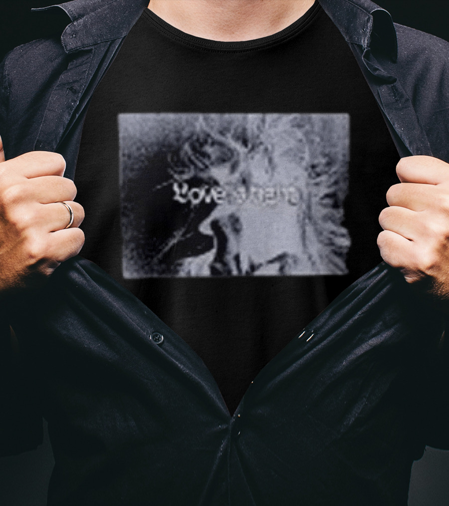 Shapel Lacey Love Is Hard Faded T-Shirt