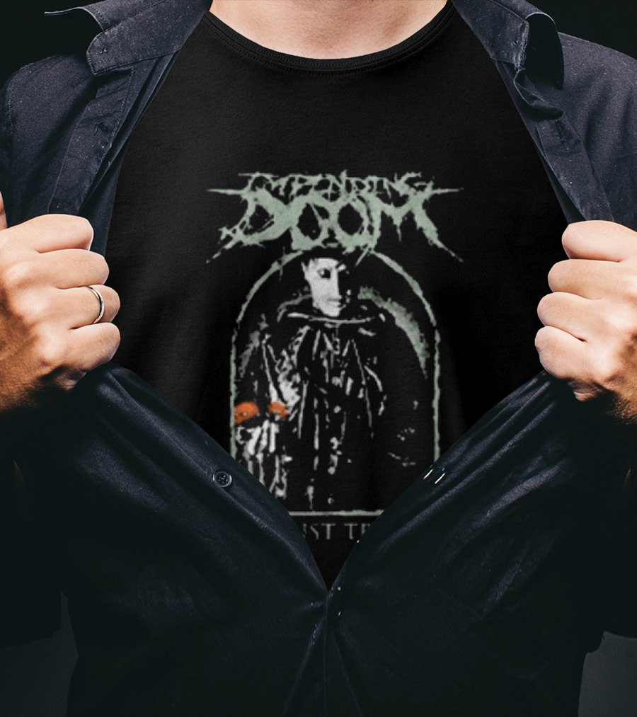 Impending Doom Against Traffic Skeleton T-Shirt