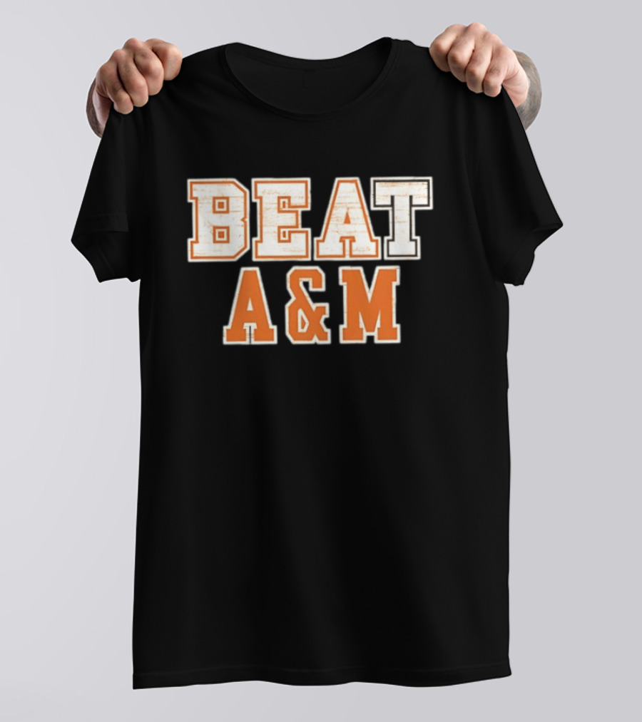 Texas Longhorns Beat A&M NCAA 2026 T-Shirt