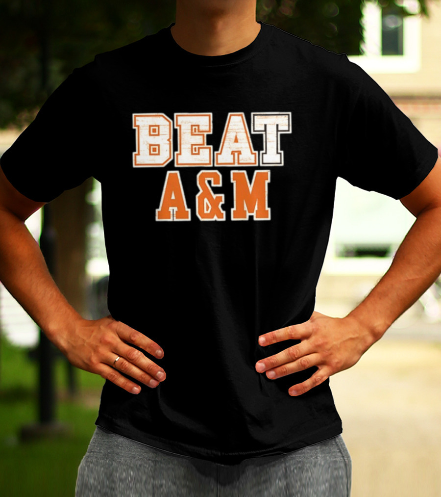 Texas Longhorns Beat A&M NCAA 2026 T-Shirt
