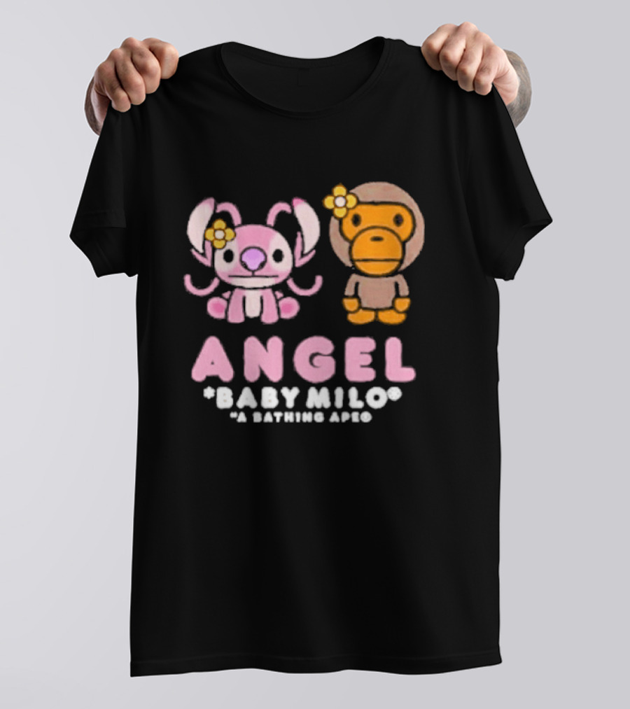 Angel Baby Milo A Bathing Ape Bape X Disney 2026 T-Shirt