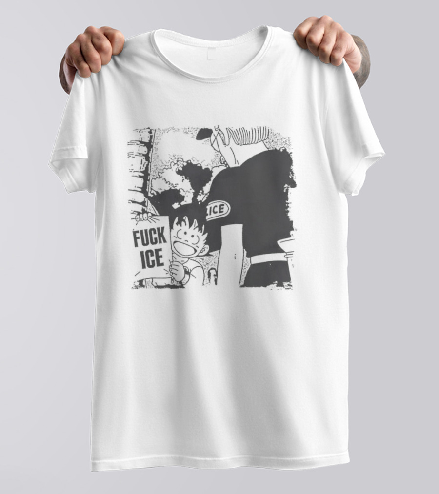 Calvin Inspired Activism Fuck Ice Protest Cartoon Social Justice T-Shirt
