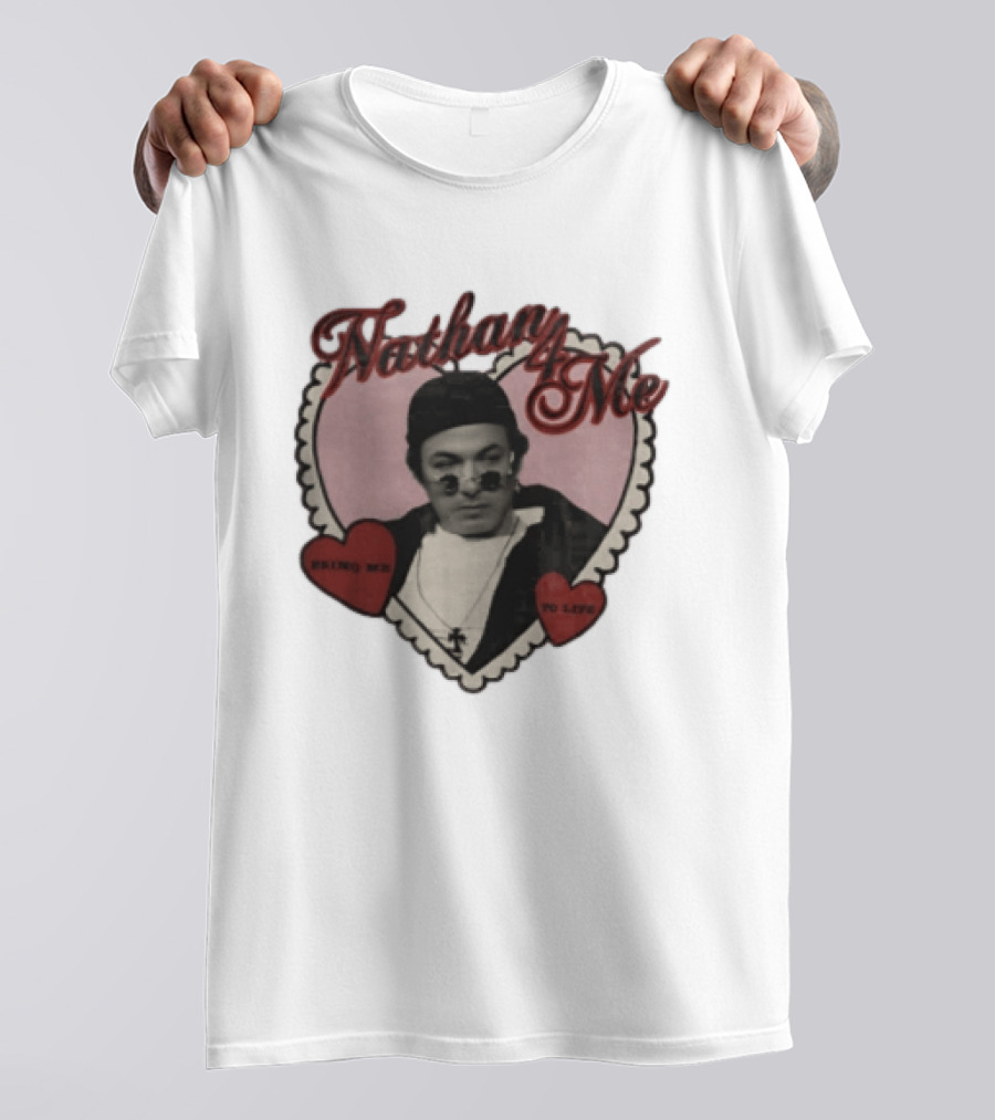 Nathan 4 Me Bring Me To Life Cockary Category Fielder Man Wearing Beanie T-Shirt