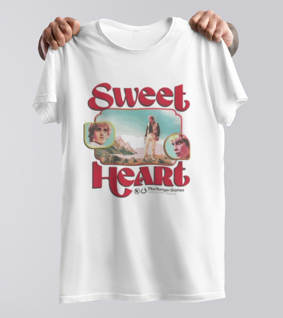 Lions Gate Store The Hunger Games Sunrise On The Reaping Sweetheart Vintage Style Scene T-Shirt