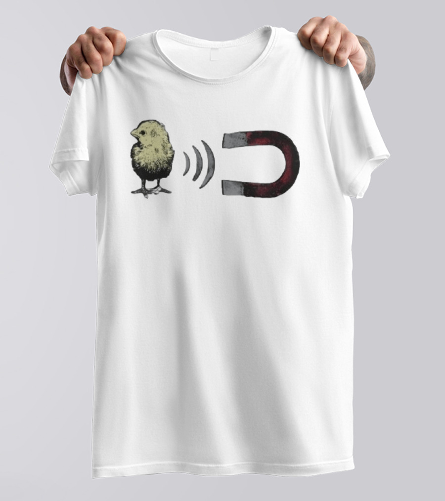 WWE The Miz Chick Magnet Concept With Magnet And Sound Waves T-Shirt