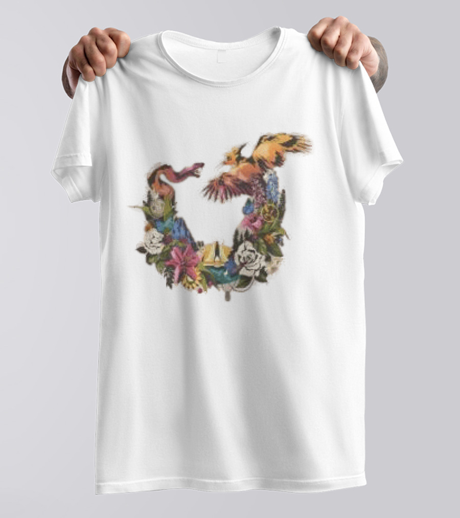 Lionsgate The Hunger Games Sunrise On The Reaping Floral Flint Striker T-Shirt