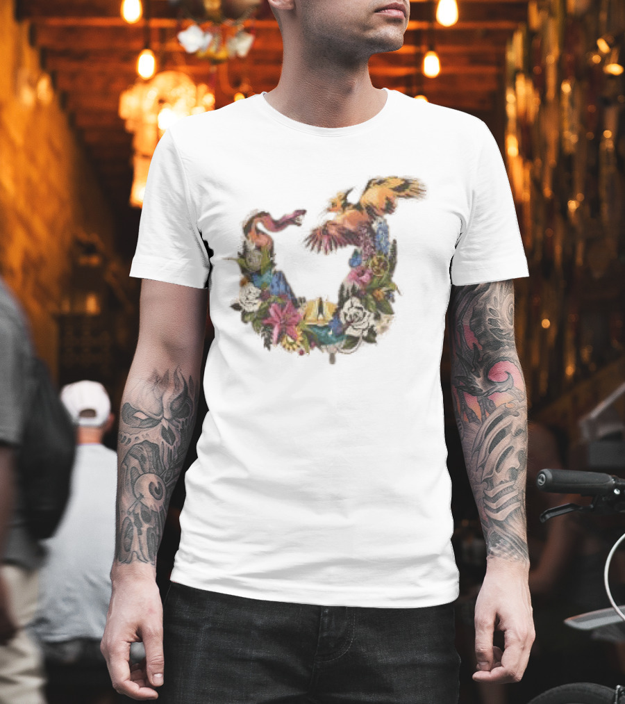 Lionsgate The Hunger Games Sunrise On The Reaping Floral Flint Striker T-Shirt