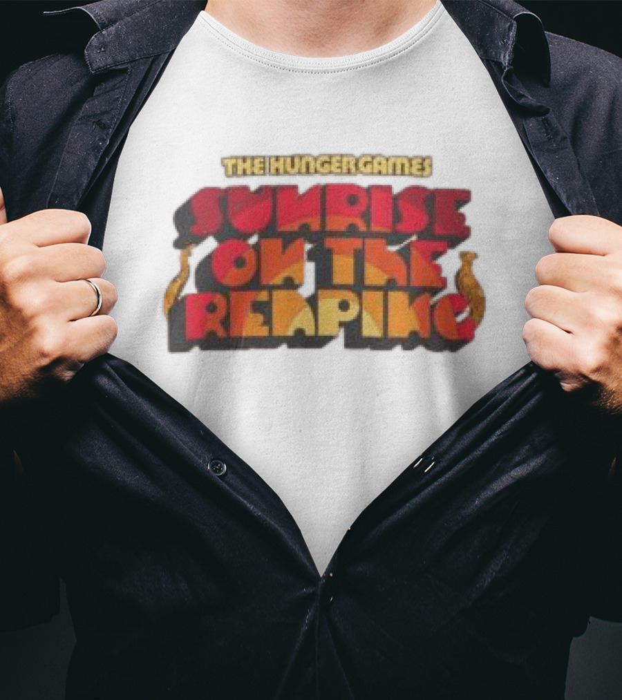 The Hunger Games Sunrise On The Reaping Lionsgate Shop White T-Shirt