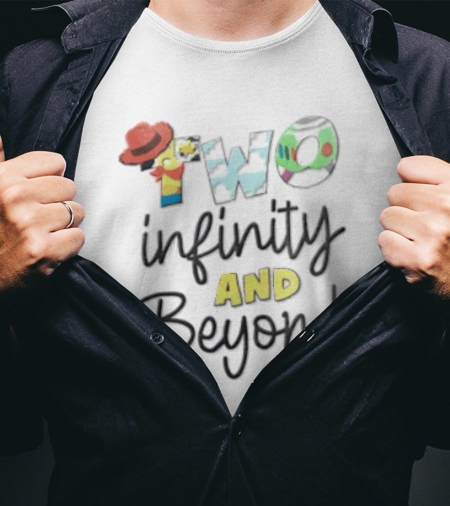 Toy Story Two Infinity And Beyond Woody Buzz Pixar T-Shirt