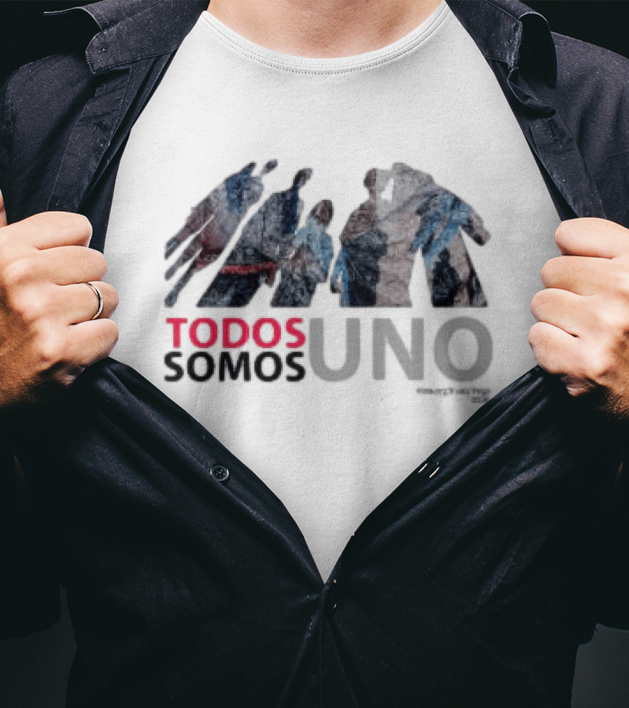 Todos Somos Uno Unity Peaceful Figures T-Shirt