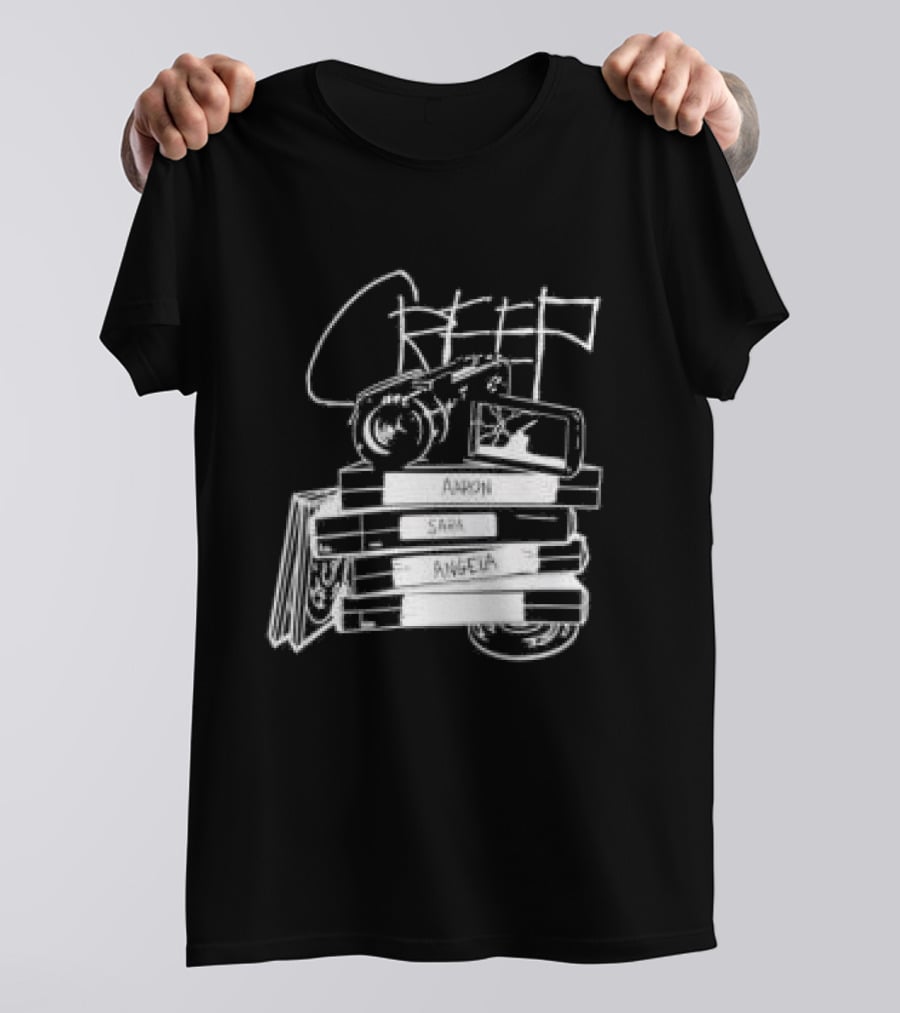 Creep Tapes Store Vintage Boombox Cassette Retro Music T-Shirt