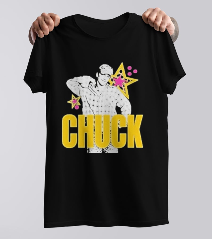 CHUCK Original Role Model Timely Hourglass Stars And Plaid T-Shirt
